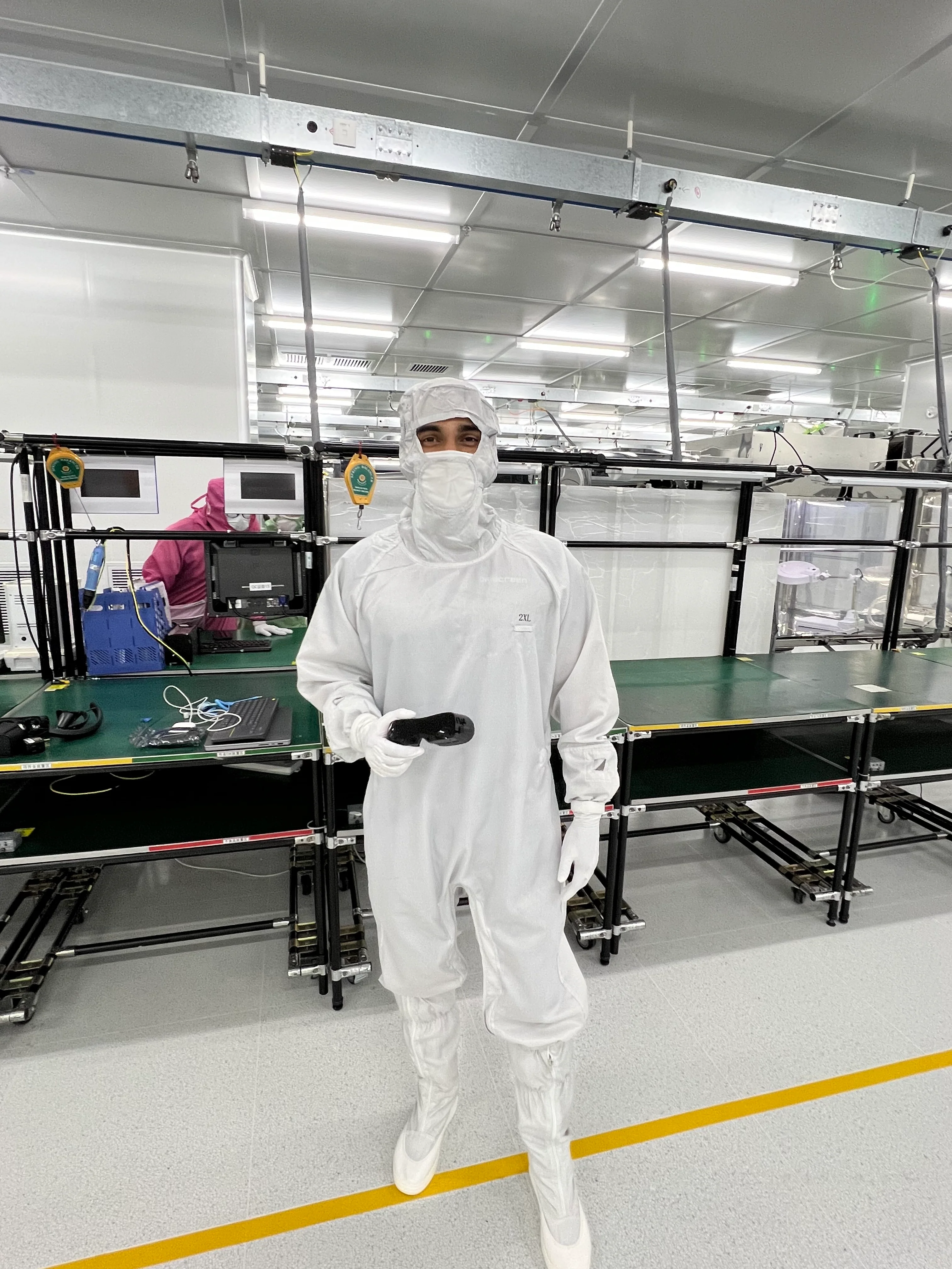 Factory visit during early manufacturing