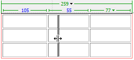 You can change column widths and keep the table width.
